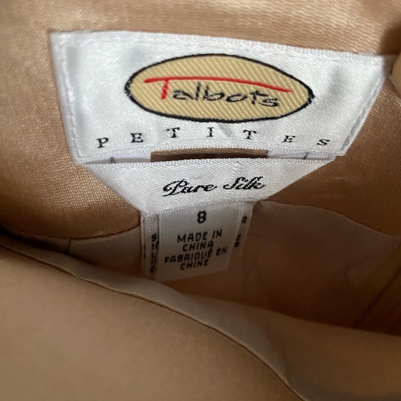 100% Pure Silk Midi Skirt - Picture 3 of 3